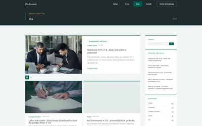 Blog index template preview