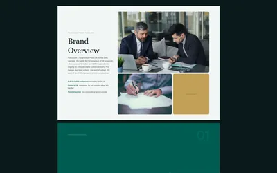 Brand guidelines template preview